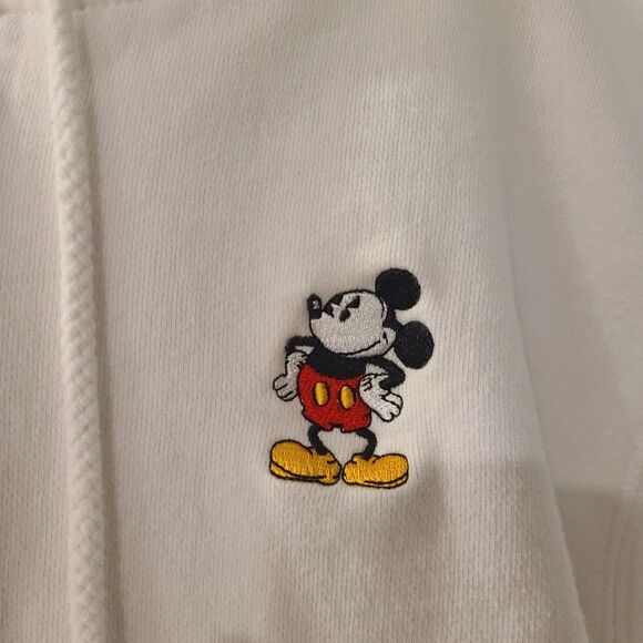 Walt Disney Workd Kids White Hoodie Jacket - Picture 2 of 6
